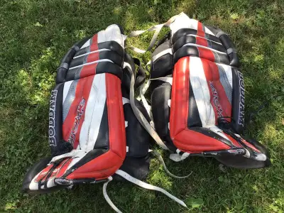 Set of Hockey goalie  pads 30”, View more