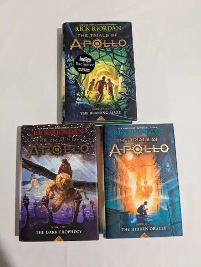 The Trials of Apollo Books 1-3 Hardcover  Rick Riordan, View more