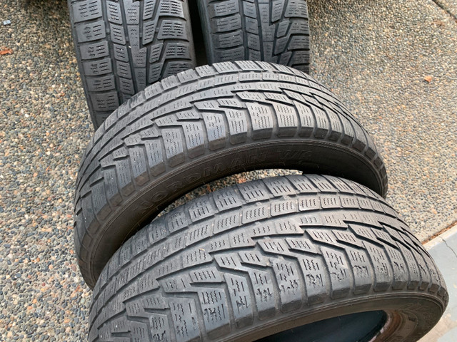 SET of all weather 205/55/16 91H M+S Nordman WR with 50% tread in Tires & Rims in Delta/Surrey/Langley - Image 3