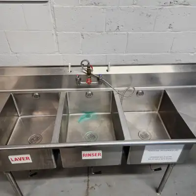 Lavabo en Stainless Steel / Sink SPG, View more