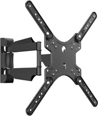 Tv Wall Mount 14" to 55" Full Motion- Up to 110 lbs sSiveling, T