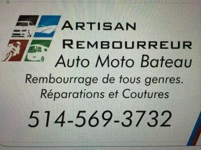 Bonjour,Je suis rembourreur avec plus de 35 ans dexperience Rembourrage de tous genres ,Automobile ,...