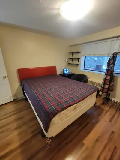 1br- 1 Large Private Furnished Bedroom in Davie Village-West End