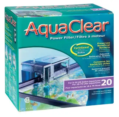 AquaClear 20 Power Filter – 76 L (20 US Gal.), View more