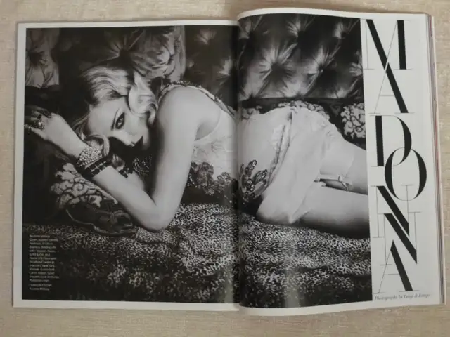 MADONNA-Magazine US Harper's Bazaar 150th Anniv. Collector's in Magazines in Longueuil / South Shore - Image 3
