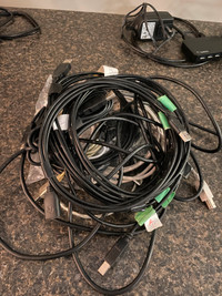 Various A/V cable and other accessories