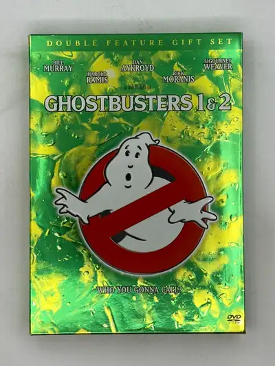 "Ghostbusters 1 & 2" - 2005 Double Feature Gift DVD Set + Book, View more