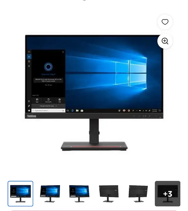 Lenovo ThinkVision 21.5” Full HD Monitor – SEALED BOX (Multiple  in Monitors in Cambridge - Image 2