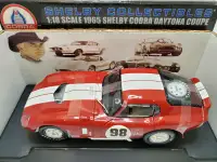 1:18 Diecast Shelby Collectibles 1965 Cobra Daytona Coupe #98 R