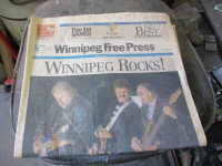 1999 WINNIPEG FREE PRESS PAN AM ISSUE THE GUESS WHO $10 REUNION