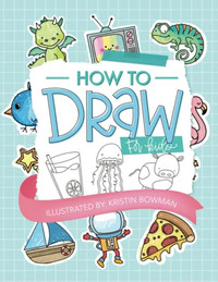 How to Draw for Kids Paperback Colouring Books- Brand New