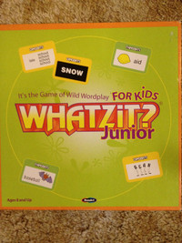 WHATZIT Jr - Word/Picture game in EUC