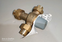 Watts 3/4 In Lead Free Hot Water Temperature Control Valve, Sold