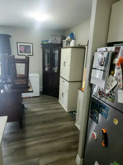 3 storey town house. $2395 per month all inclusive. $75 extra for a parking spot. There is hook for...