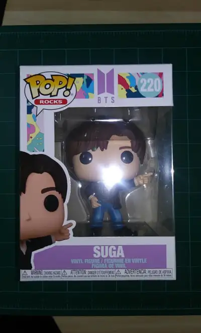 Funko Pop! Rocks BTS K-Pop # 220 Suga Vinyl Figure, View more