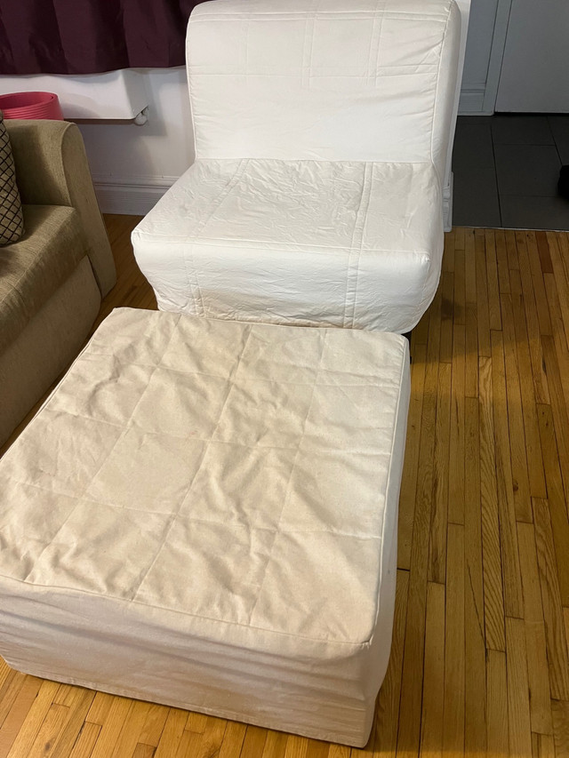 IKEA Lycksele single sofa bed+extra | Sofas et futons | Ville de Montréal |  Kijiji