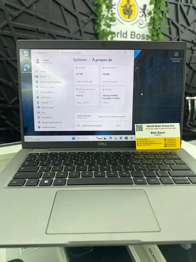 Dell Latitude 5430 | i7 12th Gen | 16GB RAM in Laptops in Laval / North Shore - Image 2