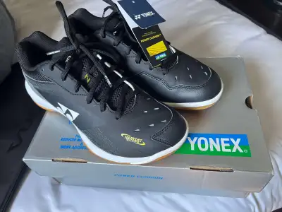 Mens Indoor Court Shoes - Black 8.5 - Badminton Yonex, View more