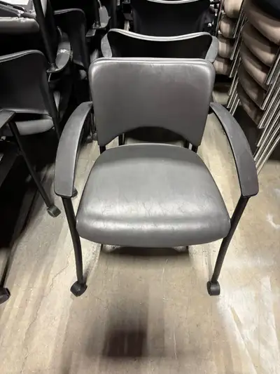 Teknion Amicus Visitor Chair with Mobile Casters-Call us now!, View more