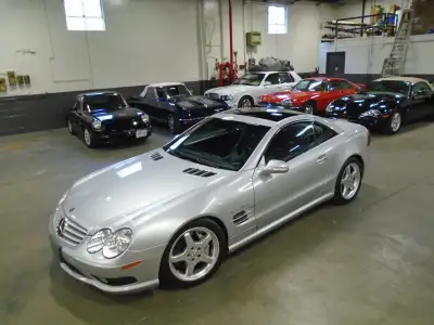 2003 Mercedes Benz SL55 AMG Convertible V8 5.5L Supercharged 73,284 Kilometers Asking $32,000 Certif...