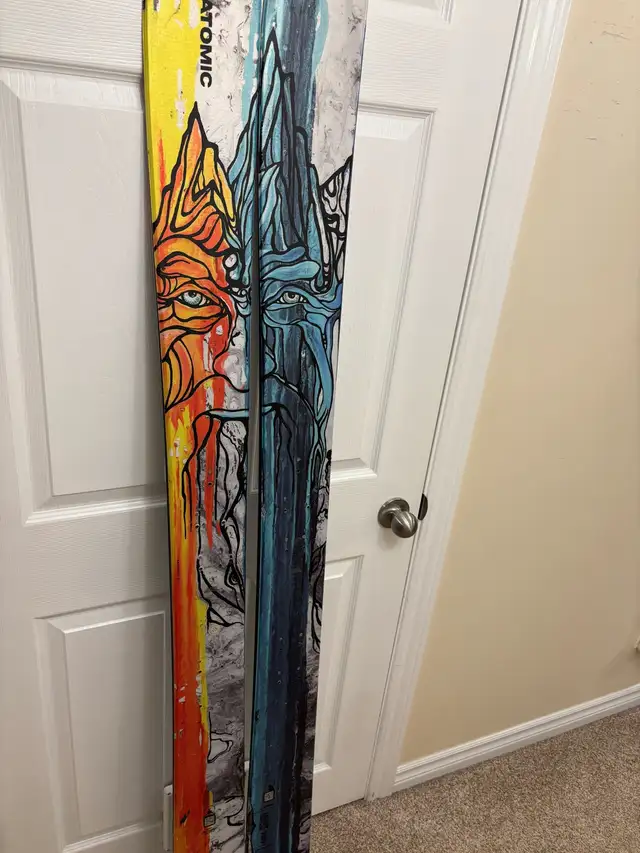 Atomic Bent Chetler 120mm wide. 184cm length. Skis in Ski in Ottawa - Image 3