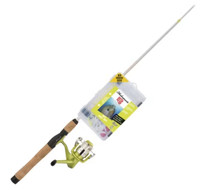Collapsible Youth Fishing Rod - With Tackle Box