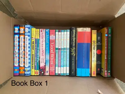 EACH BOOK IS $5, View more