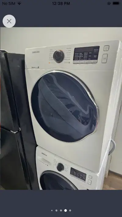 Samsung 24 w apartment size elctric dryer, View more