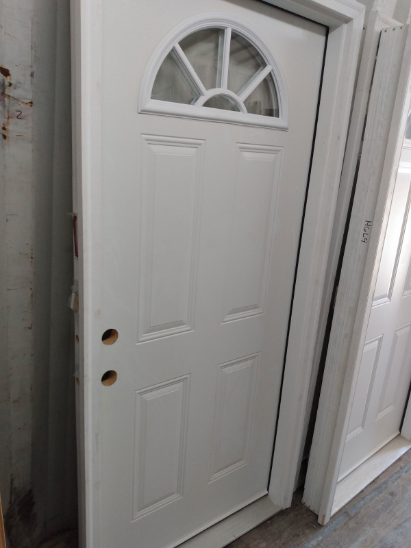 Steel door, residential, frame and brickmould in Windows, Doors & Trim in Winnipeg