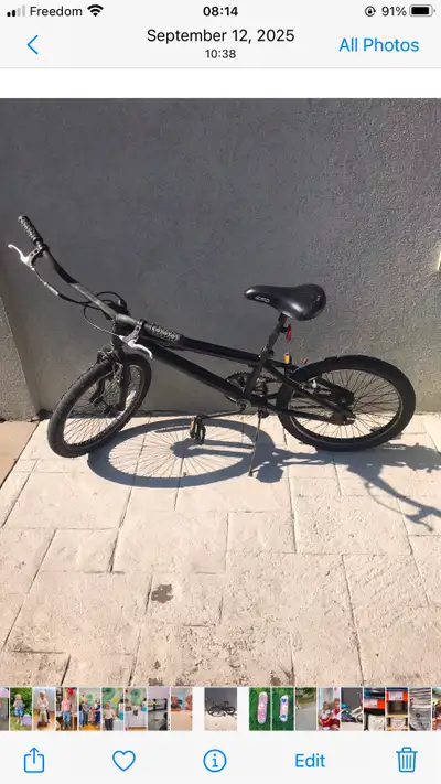 Bicycle 20 excellent condition $30