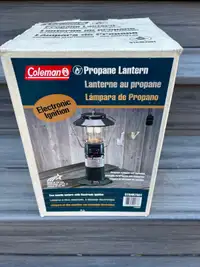 Coleman Two Mantle propane lantern w/ electronic ignition 
