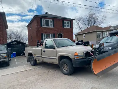 Plow is in excellent condition. Personal use only, quick disconnect mounting, 7’6” width. The price...