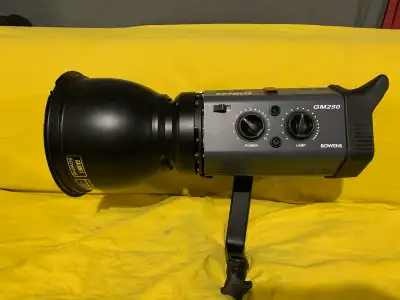 This is a used Bowens Esprit Gemini GM250 studio monolight, perfect for photography enthusiasts and...