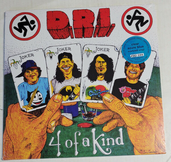 D.R.I. - 4 Of A Kind coloured LP in CDs, DVDs & Blu-ray in Hamilton - Image 3