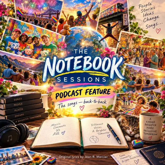 The Notebook Sessions from Canadian Poet Jean R. Mercier