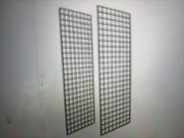 Uline Gridwall Panels and Base
