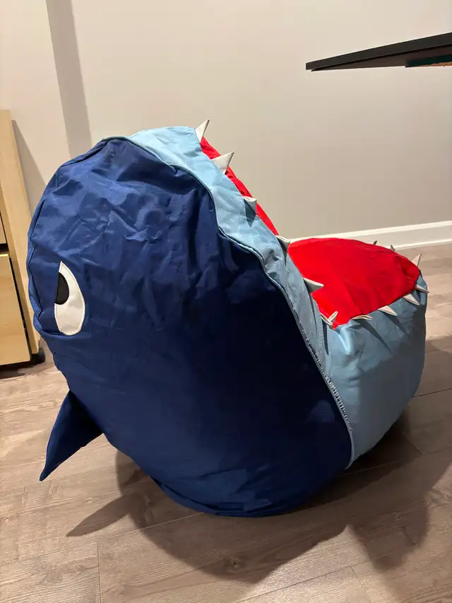 Cute Kids Shark Bean Bag Chair