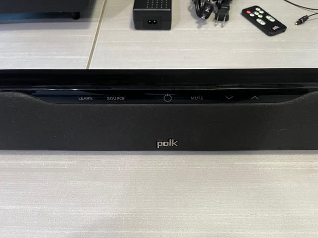 Polk Audio Soundbar 9000 with Subwoofer in Stereo Systems & Home Theatre in St. Albert - Image 2