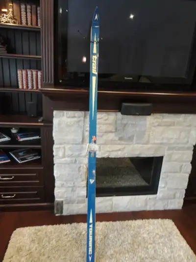 Classic Trail Touring Wood Cross Country 215cm Skis 3Pin Binding, View more