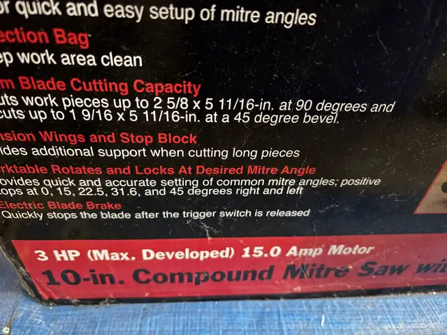 Craftsman Mitre Saw in Power Tools in Oshawa / Durham Region - Image 6
