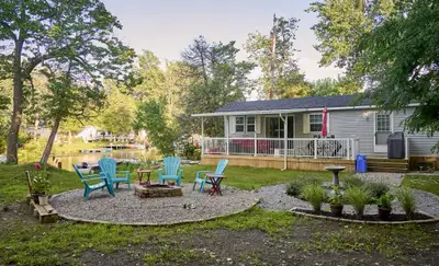Location: Sandbanks river resort lot 115 Prince Edward County, just steps from Sandbanks Beach and P...