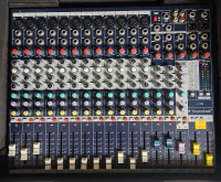 Soundcraft Professional 12-Channel Music Mixer EFX12