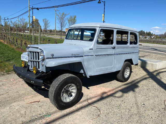 55 Willys 2 Door Wagon (Jeep wagoneer Base) in Classic Cars in Kelowna - Image 3