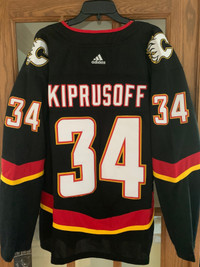 Miikka Kiprusoff Calgary Flames Jersey Blasty (NEW) Medium