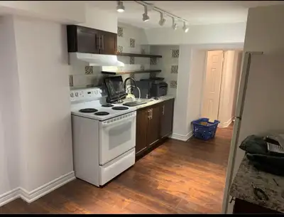 One bedroom basement apartment for rent