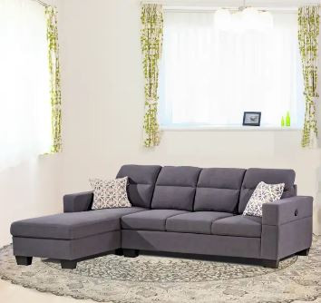 New Sectional Sofa With USB Port Comfort and Style Huge Sale in Couches & Futons in Peterborough