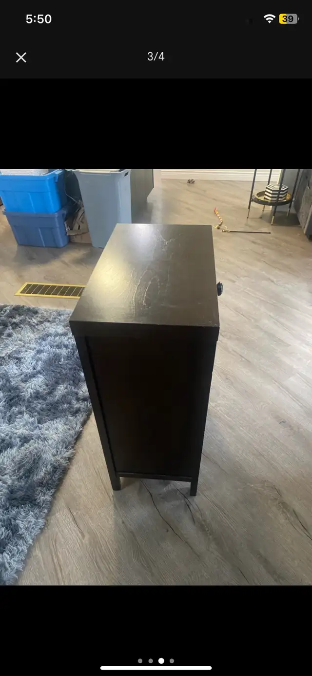 Hardwood wine cabinet with drawer in Dining Tables & Sets in Dartmouth - Image 4
