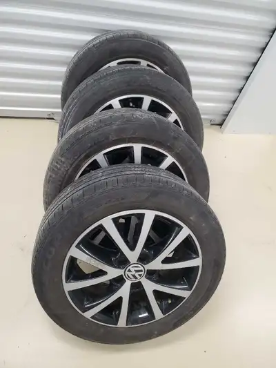 Bridgestone Ecopia EP422 Plus 205 55R 16 (91H) Volkswagen Alloy Rims $400 3 Rovelo Tires RHP 778 205...
