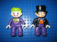 Lego Duplo Batman Lot Joker Penguin Figure DC Batarang