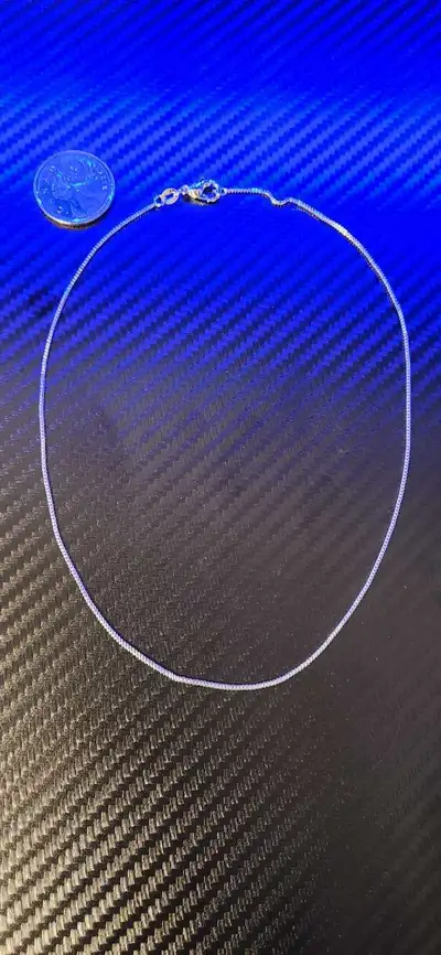 Sterling Silver 925 Chain Necklace – 16", View more